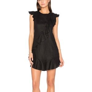 Karina Grimaldi Anthony Ruffle Mini Dress
